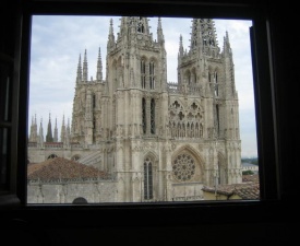 View from burgos hotel